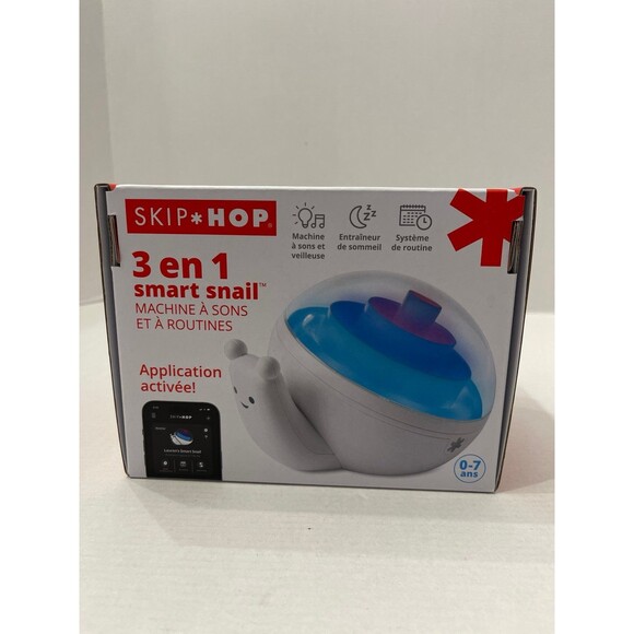 Skip Hop 3-In-1 Smart Snail Sound & Routine Machine New In Box - Picture 6 of 10